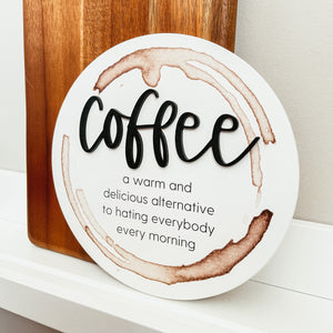 Coffee Definition Round