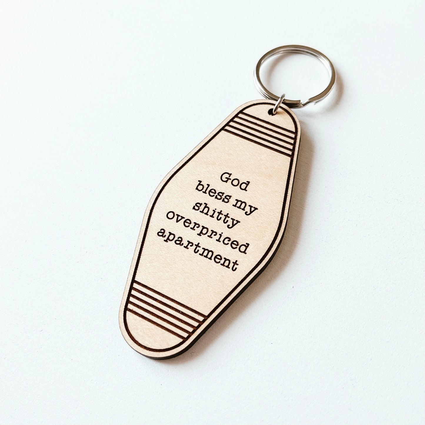 Shitty Overpriced Apartment Keychain