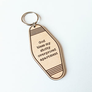 Shitty Overpriced Apartment Keychain