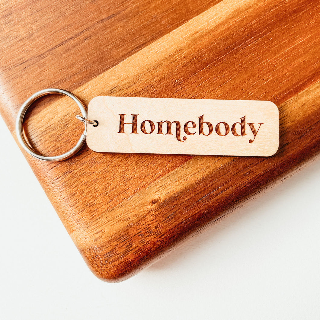 Homebody Keychain