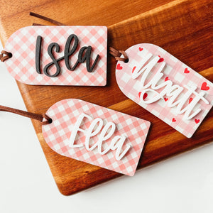 3D Valentine's Day Tag