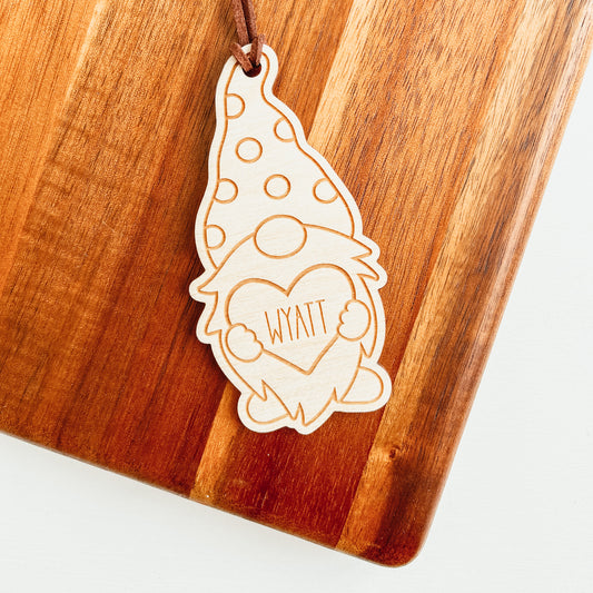 Engraved Gnome Tag