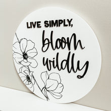 Load image into Gallery viewer, Bloom Wildly Round