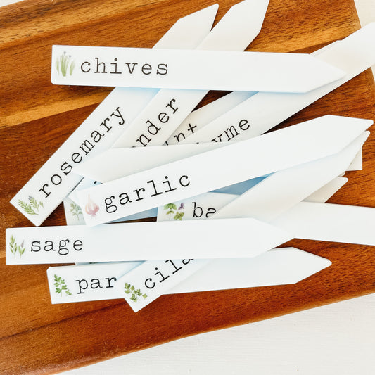 Herb Plant Marker Set