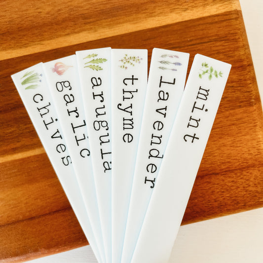 Herb Plant Marker Set