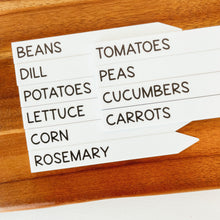 Load image into Gallery viewer, Skinny Plant Marker Set (Any Ten Plants)