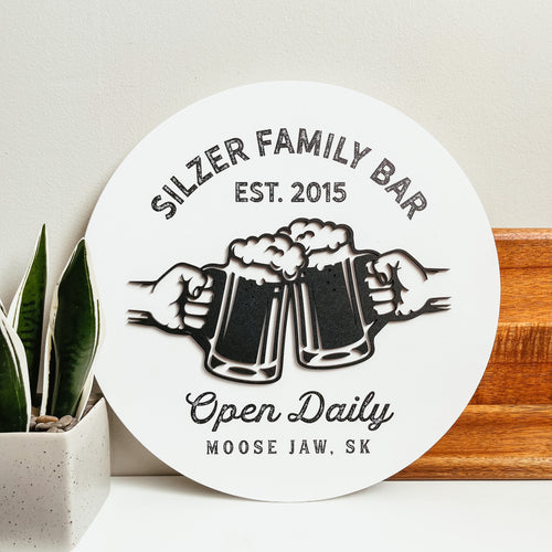 Personalized Bar Round