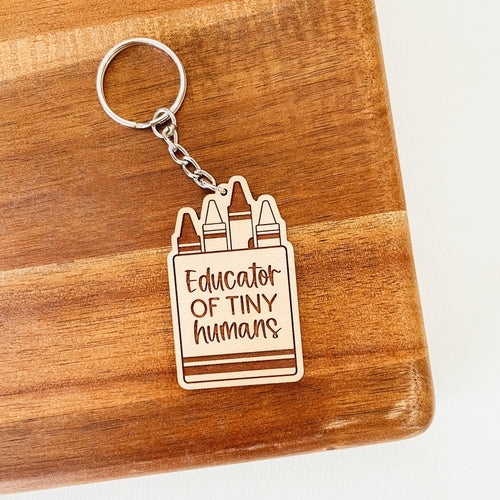 Educator Of Tiny Humans Keychain