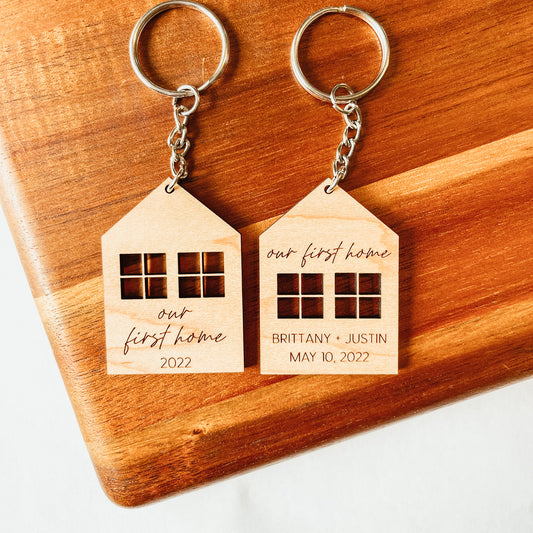 First Home Keychain (Single or Set)