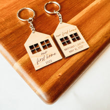 Load image into Gallery viewer, First Home Keychain (Single or Set)