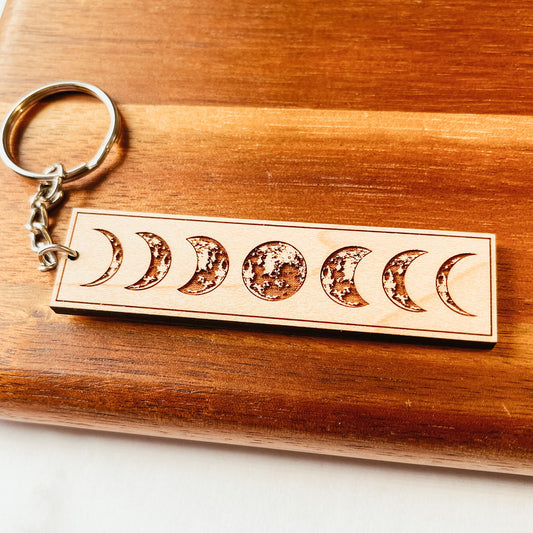 Moon Phase Keychain