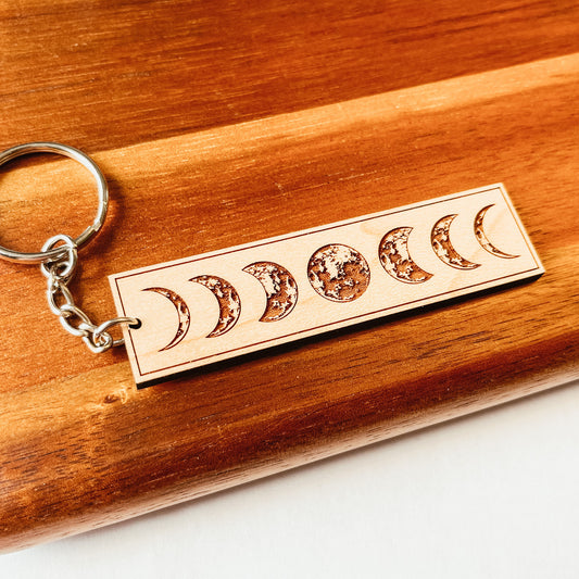 Moon Phase Keychain