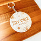 Personalized Daisy Bag Tag