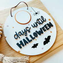 Load image into Gallery viewer, Halloween Countdown Mini Round
