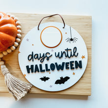 Load image into Gallery viewer, Halloween Countdown Mini Round