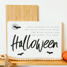 Load image into Gallery viewer, Tis&#39; Near Halloween Sign