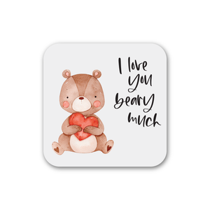 I Love You Beary Much Magnet