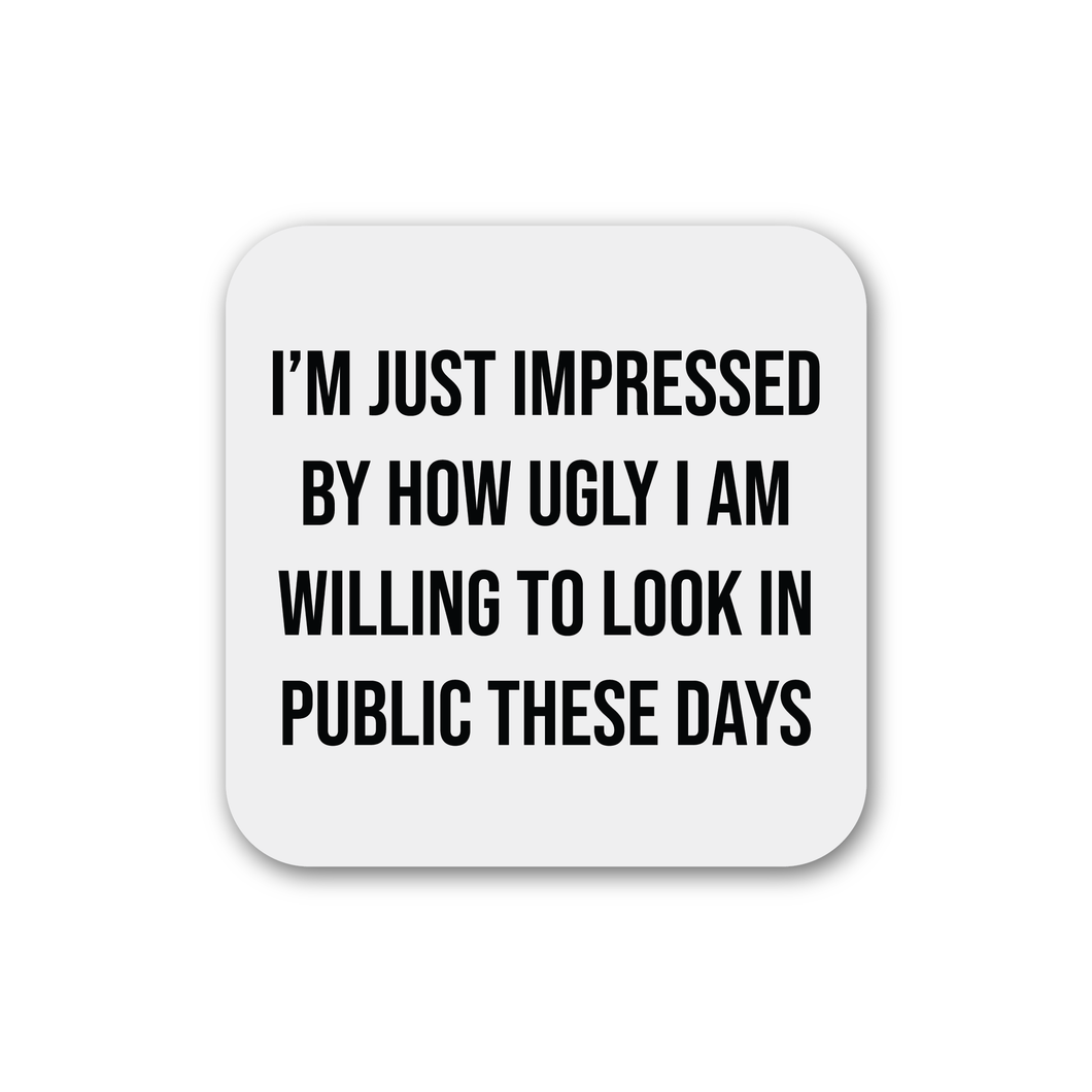 Ugly In Public Magnet