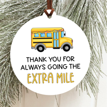 Load image into Gallery viewer, Bus Driver Christmas Ornament