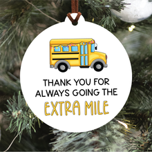 Load image into Gallery viewer, Bus Driver Christmas Ornament