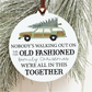 Old Fashioned Family Christmas Ornament