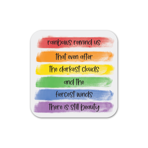 Rainbow Quote Magnet